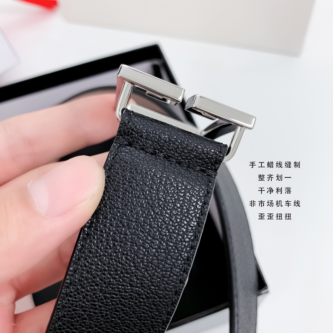 High-Quality Goat-Grained Belt for Ms. Guangxi: Manual Style, Value-for-Money, 3.0cm Width - 图片 5
