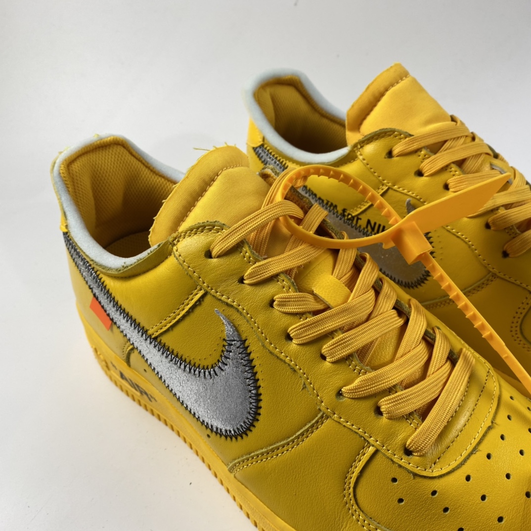 P400  Off-White X NK Air Force 1 ” University Gold ” OW联名空军一号低帮 DD1876-700