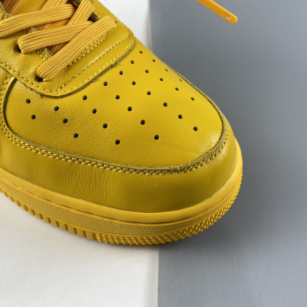 P400  Off-White X NK Air Force 1 ” University Gold ” OW联名空军一号低帮 DD1876-700