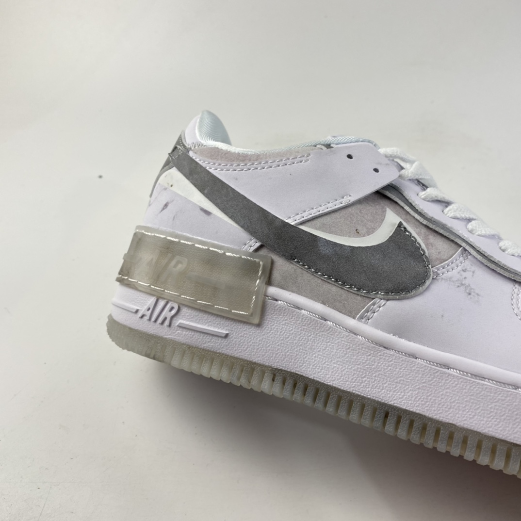 P200  Nk Air Force 1 Shadow 空军一号轻量增高低帮百搭板鞋”拼接马卡龙” DJ4635-100