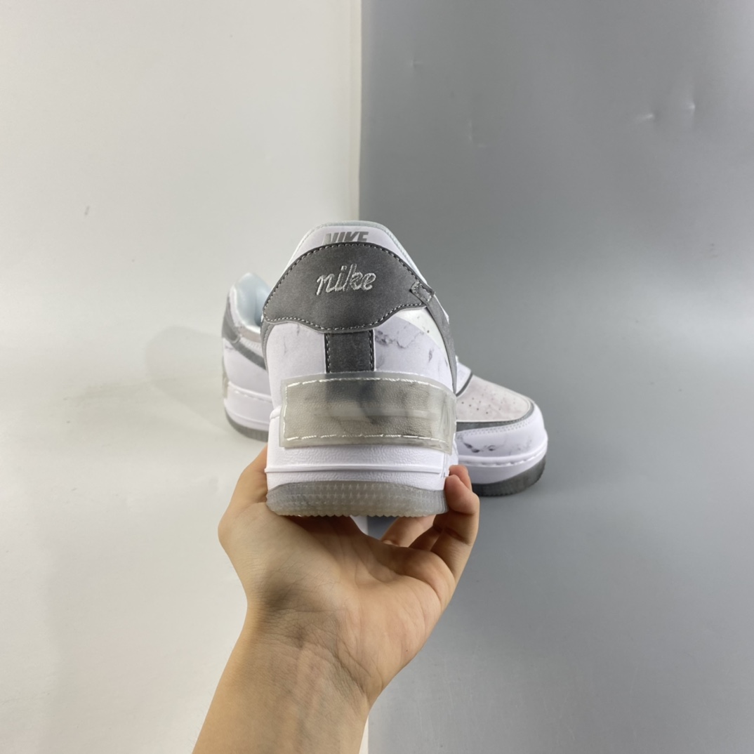 P200  Nk Air Force 1 Shadow 空军一号轻量增高低帮百搭板鞋”拼接马卡龙” DJ4635-100