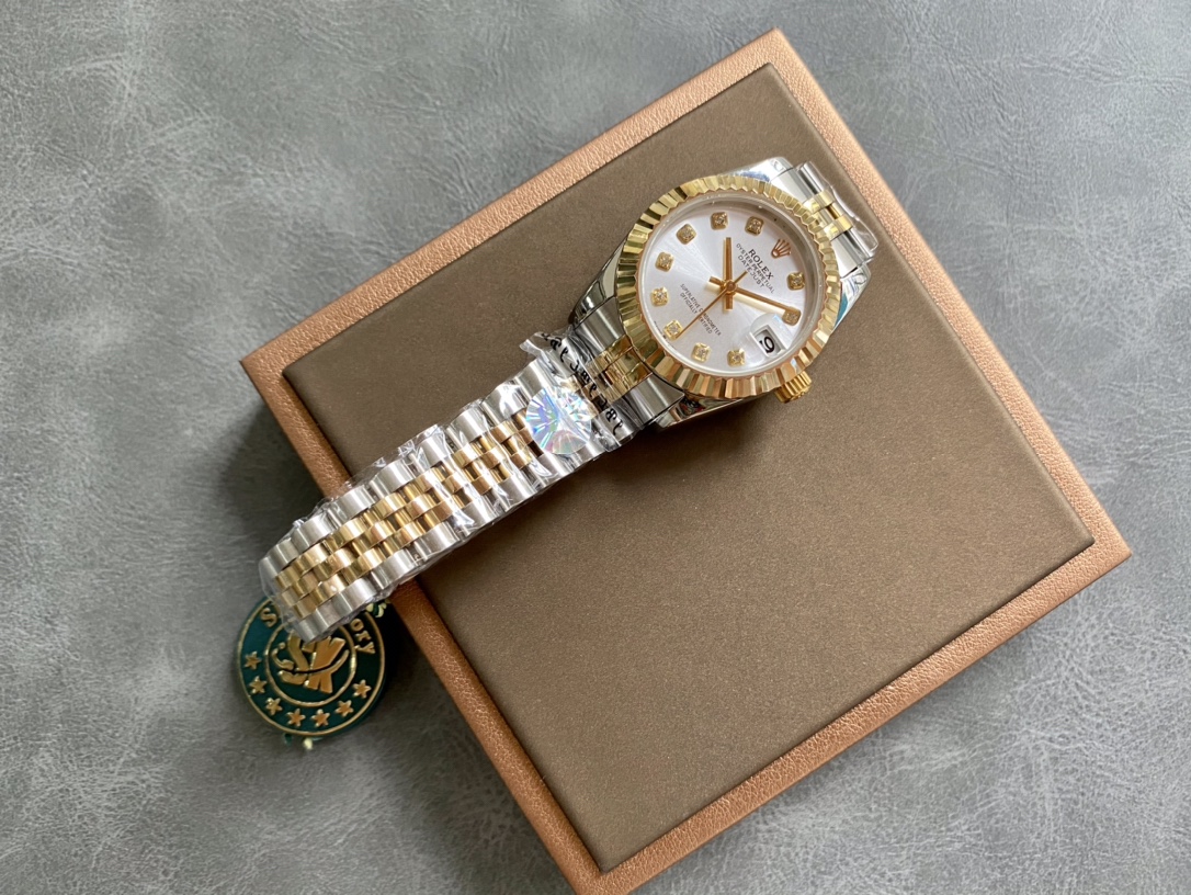SK Factory 女款 劳力士Rolex 日志型31mm 自動機械腕時計