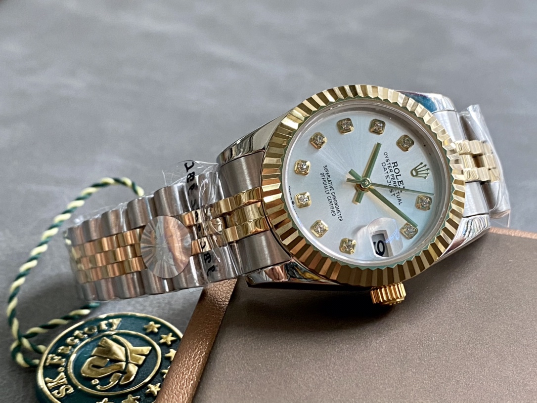 SK Factory 女款 劳力士Rolex 日志型31mm 自動機械腕時計