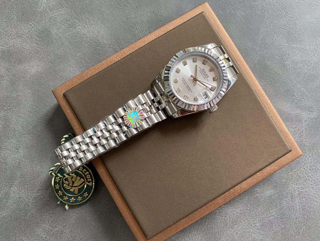 SK Factory 女款 劳力士Rolex 日志型31mm 自動巻き腕時計