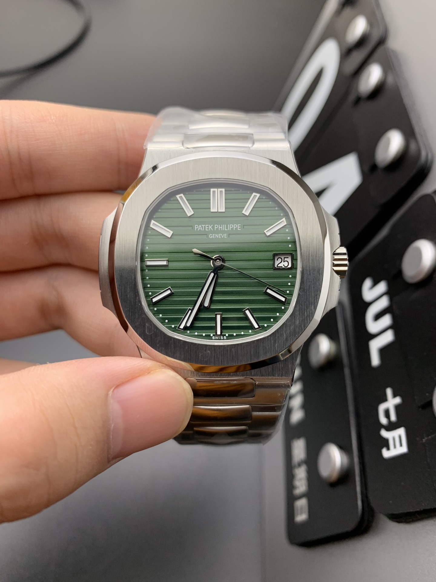Patek Philippe 3K 绿鹦鹉螺