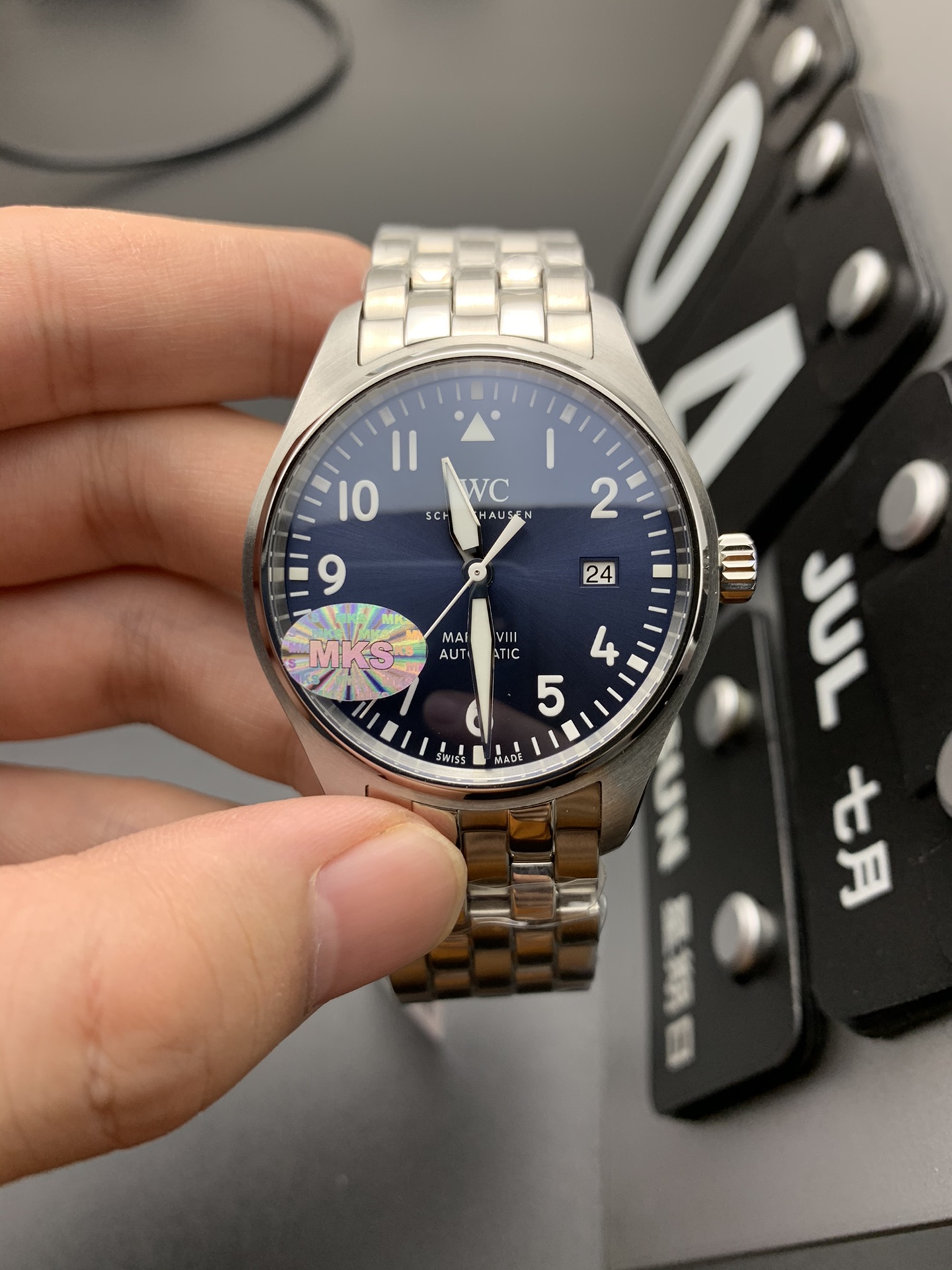 IWC MKS 钢带小王子