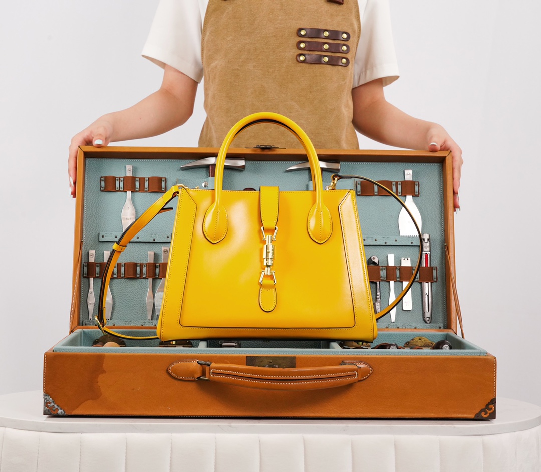 Gucci Jackie 1961 Borsette Borse Tote Giallo