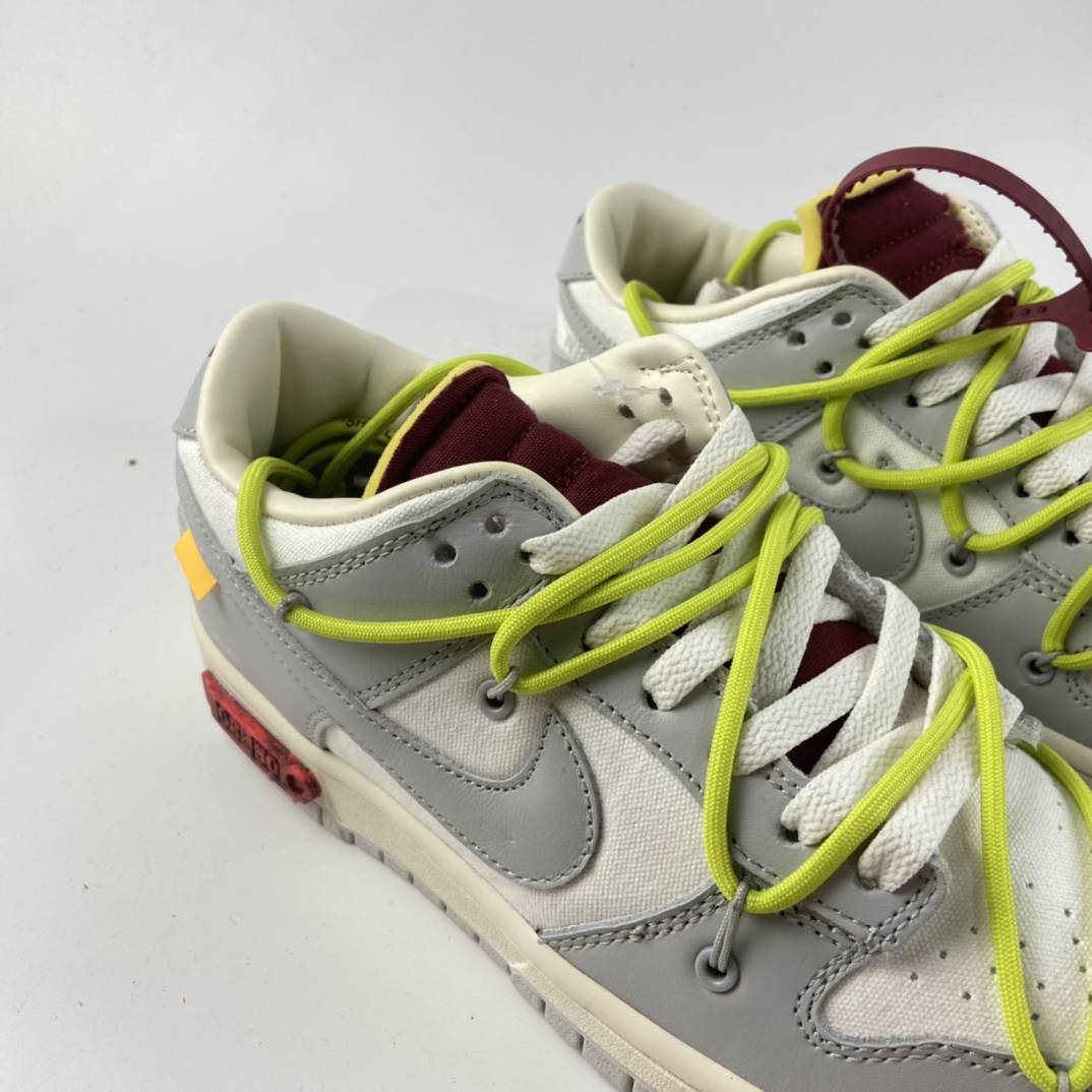 P400 Off-White x Nike SB Dunk Low”The 50”扣篮系列低帮经典百搭休闲运动板鞋 DM1602-106