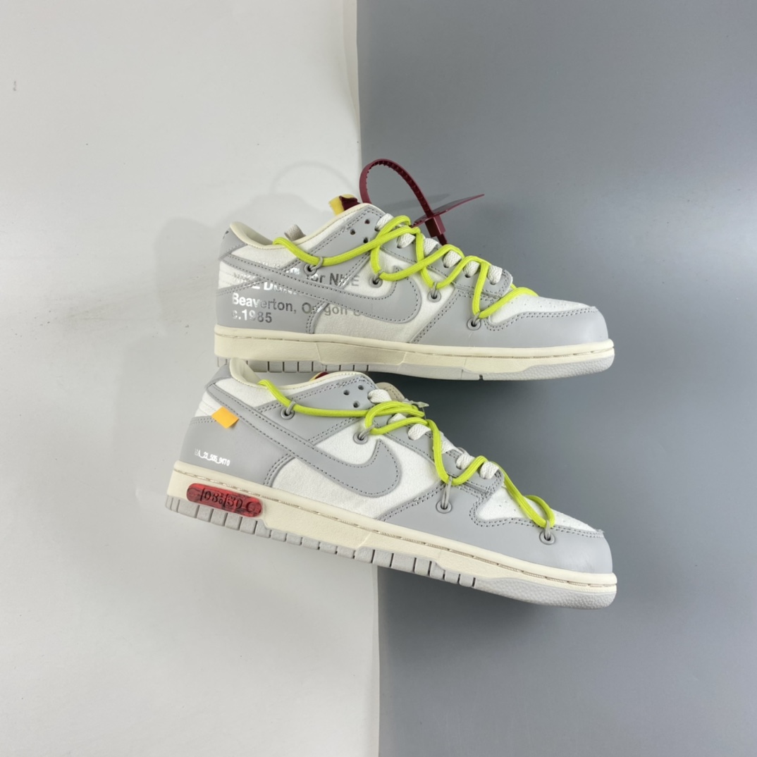 P400 Off-White x Nike SB Dunk Low”The 50”扣篮系列低帮经典百搭休闲运动板鞋 DM1602-106