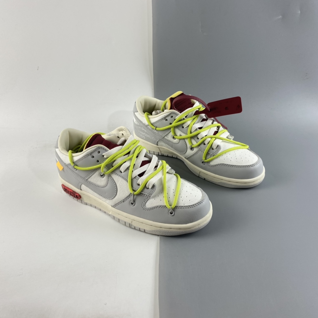 P400 Off-White x Nike SB Dunk Low”The 50”扣篮系列低帮经典百搭休闲运动板鞋 DM1602-106