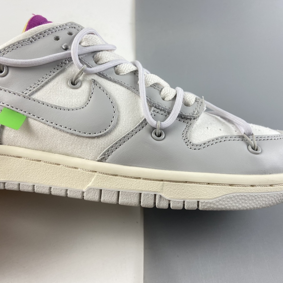 P400  Off-White x Nike SB Dunk Low”The 50”扣篮系列低帮经典百搭休闲运动板鞋 DM1602-118