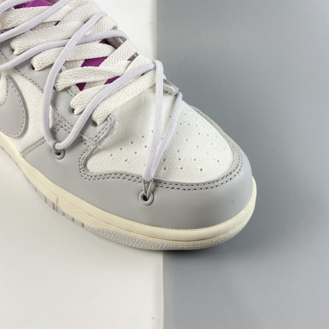 P400  Off-White x Nike SB Dunk Low”The 50”扣篮系列低帮经典百搭休闲运动板鞋 DM1602-118