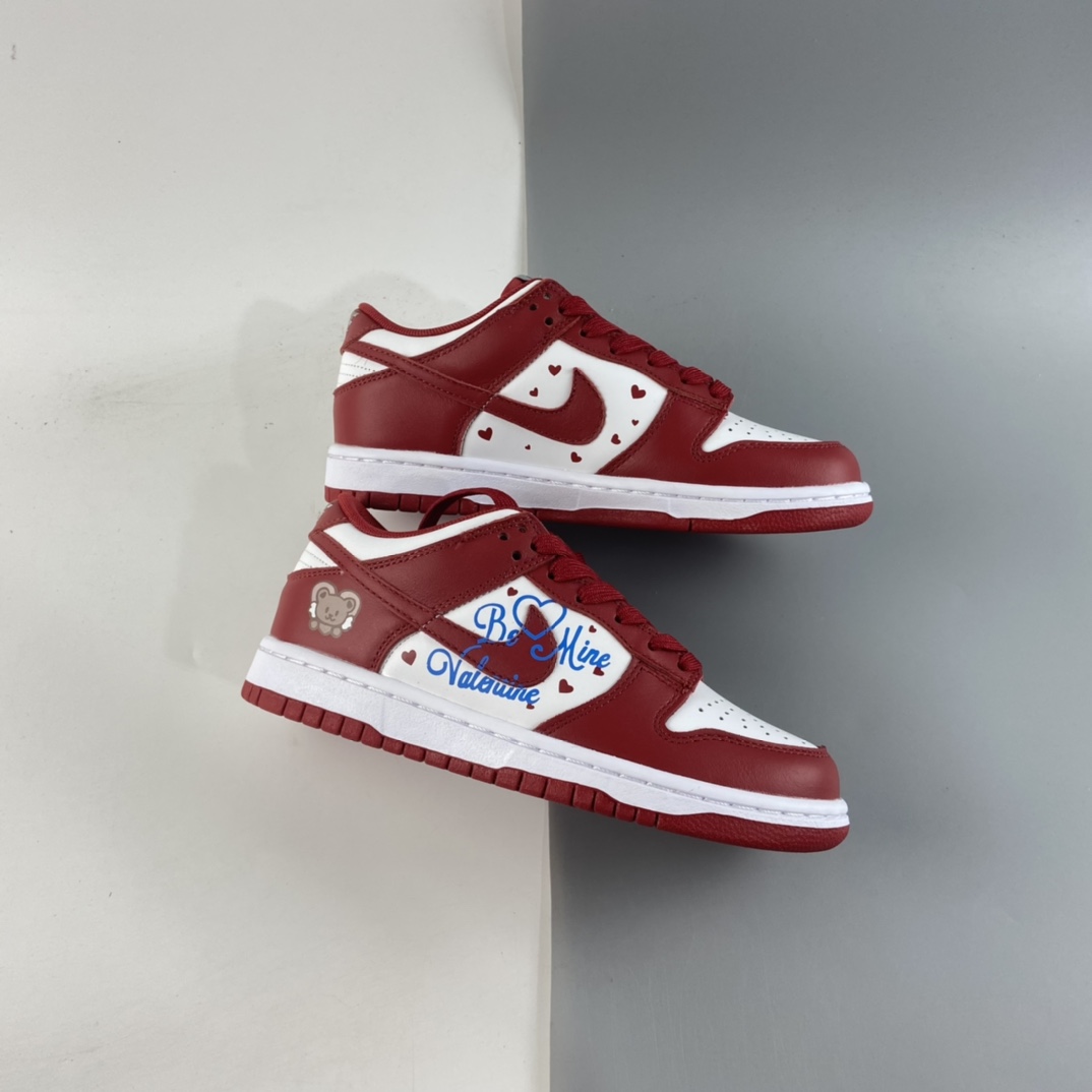 P360  Nike SB Dunk Low ”Valentine’s Day” 情人节限定礼盒扣篮系列低帮休闲运动滑板鞋 DD1391-003