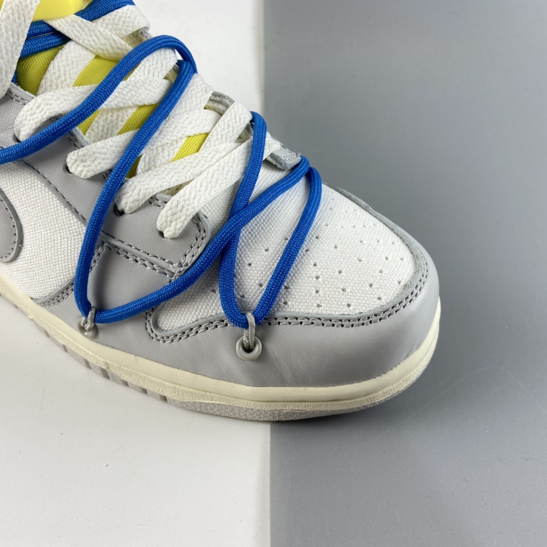 P380  独立品牌Off-White x Nike SB Dunk Low”The 50”扣篮运动板鞋 DM1602-112