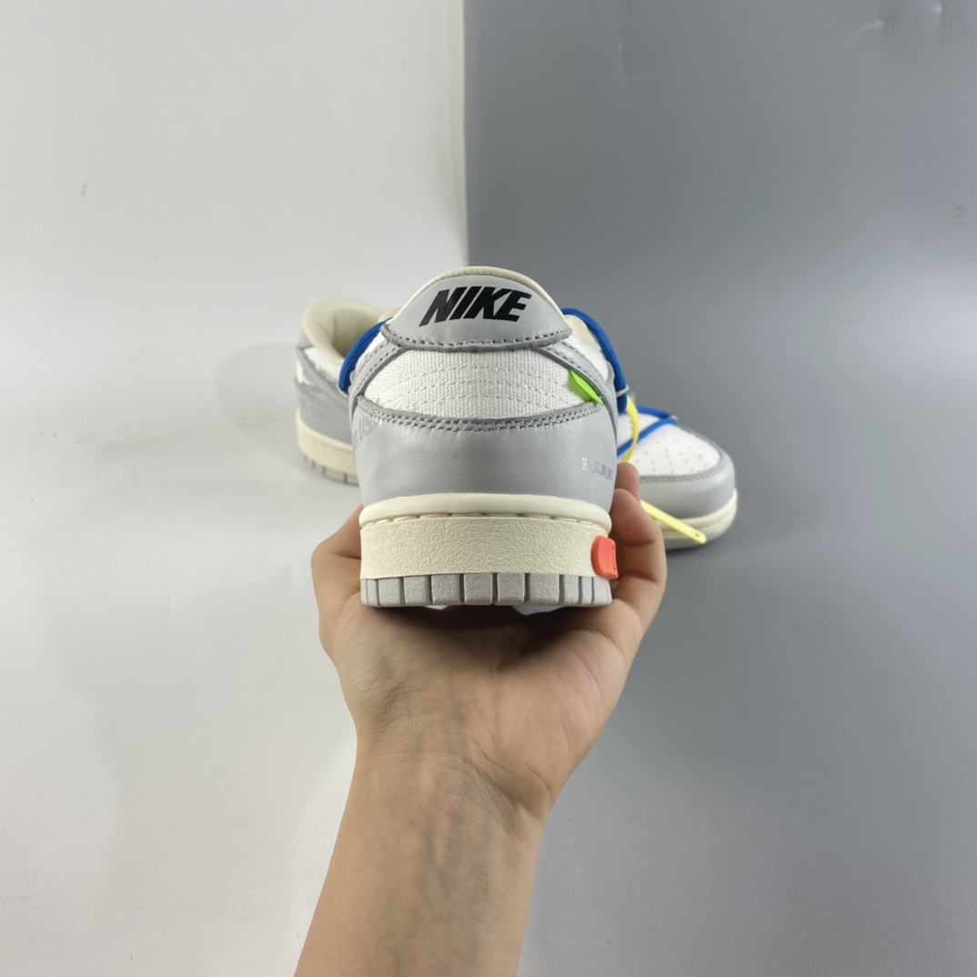 P380  独立品牌Off-White x Nike SB Dunk Low”The 50”扣篮运动板鞋 DM1602-112