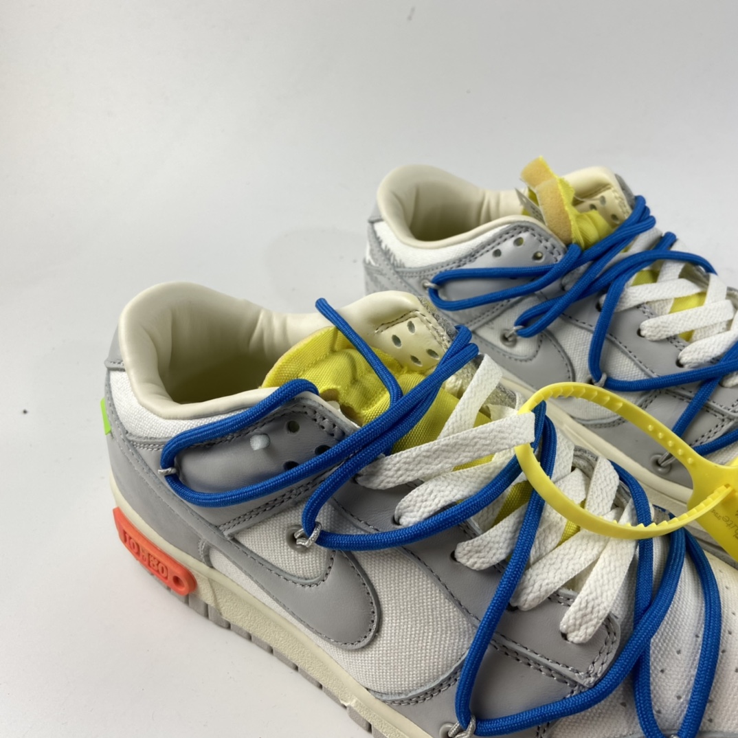 P380  独立品牌Off-White x Nike SB Dunk Low”The 50”扣篮运动板鞋 DM1602-112