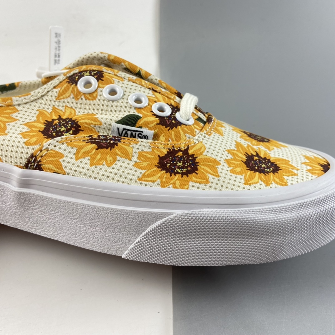 P140  Vans Authentic 清晰夏日半拖雏菊向日葵 印花 VN0A5HYP6SR