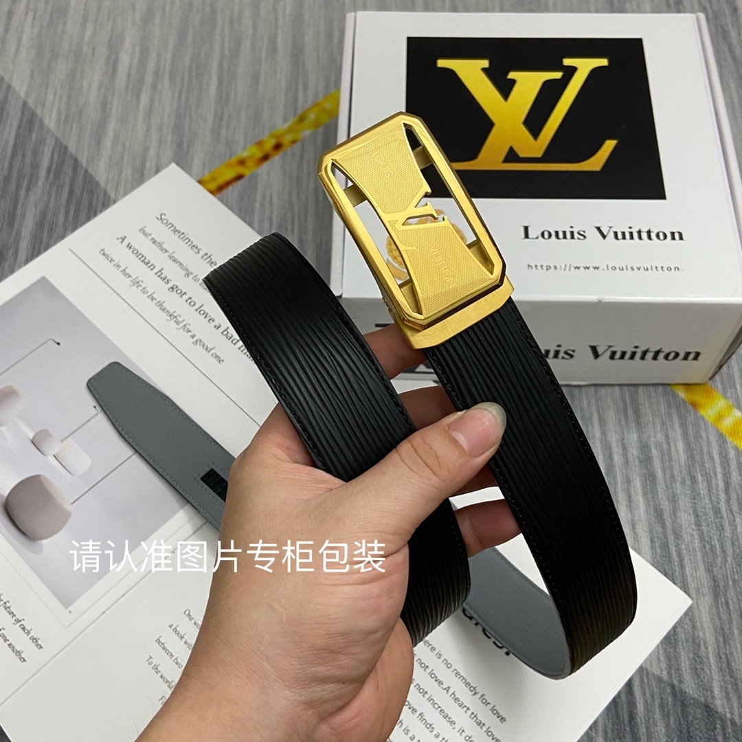品牌LV路易威登原单皮带腰带自动带自