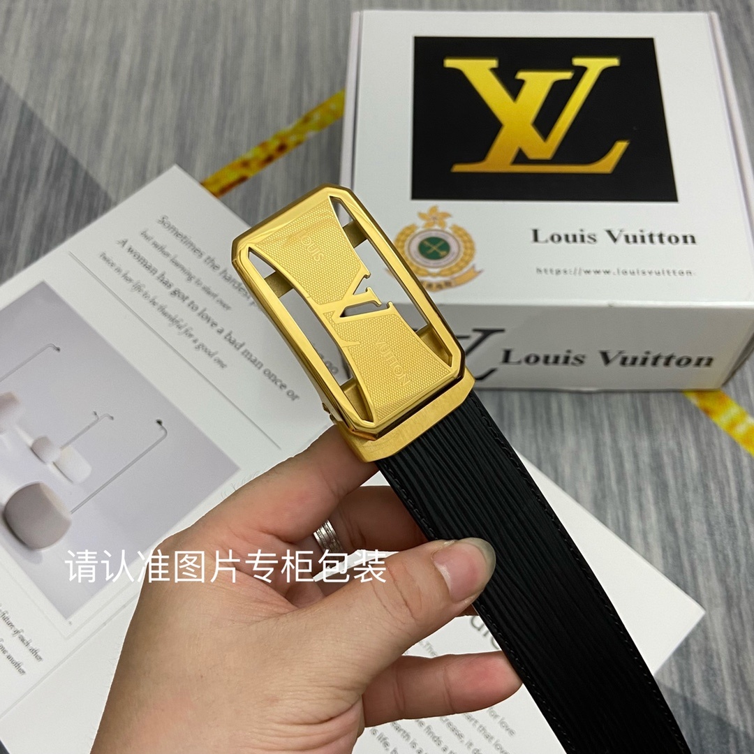 品牌LV路易威登原单皮带腰带自动带自