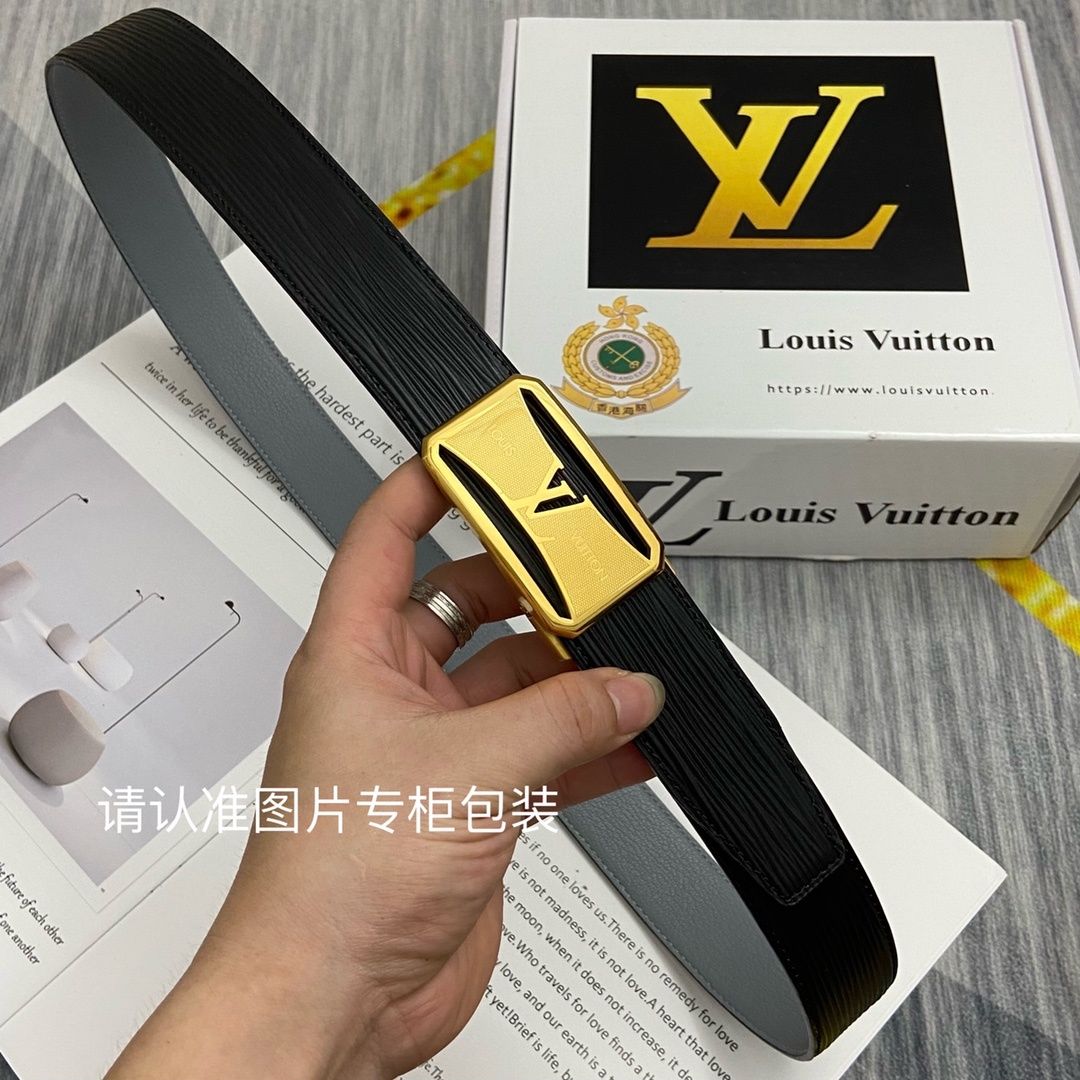 品牌LV路易威登原单皮带腰带自动带自