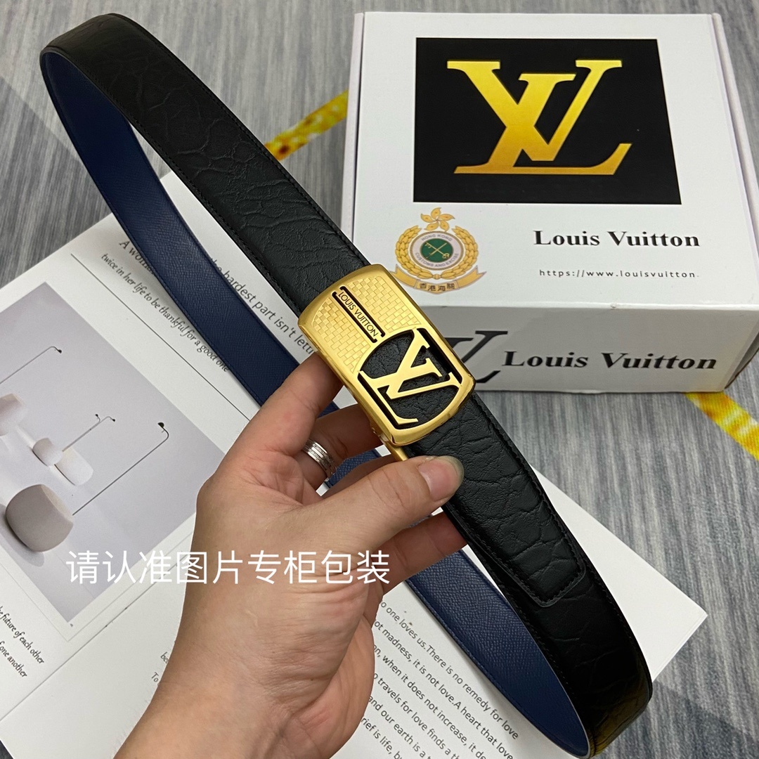 品牌LV路易威登原单皮带腰带自动带自