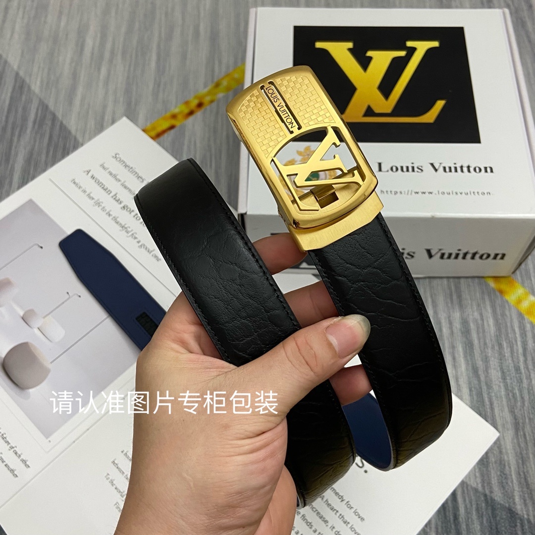 品牌LV路易威登原单皮带腰带自动带自