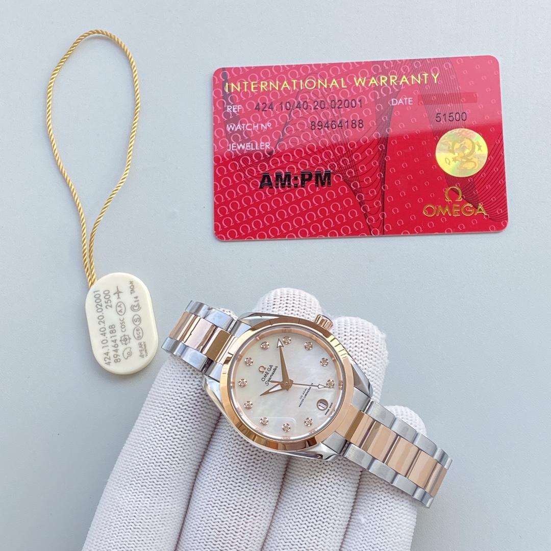Title: Omega OMEGA Seahorse Series Watch Review Summary: VS presents the 34mm Omega OMEGA Seahorse series watch, a desirable gift with a soulful design. - 图片 3