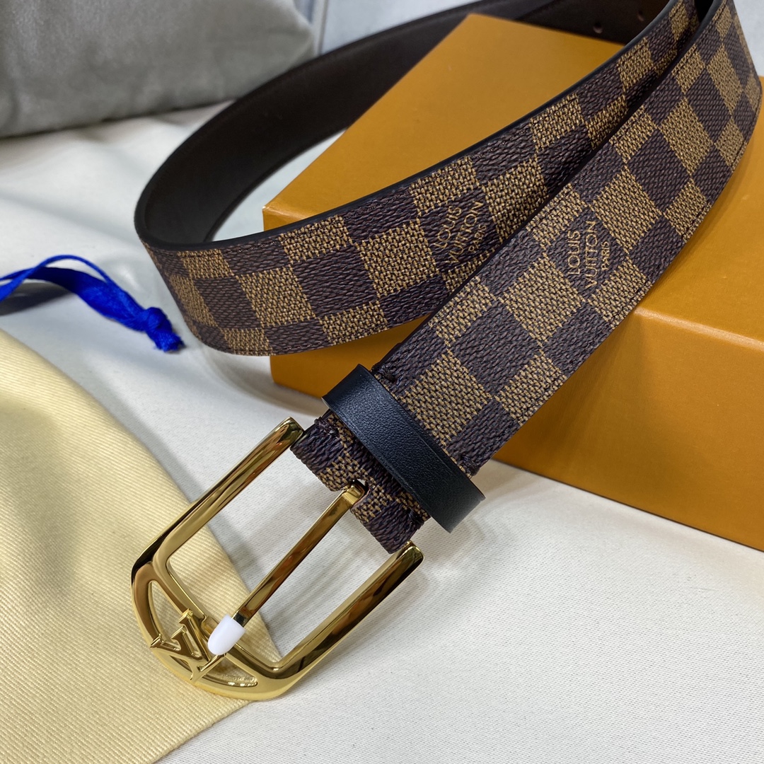 Louis Vuitton Belts Replicas Buy Special
 Men Calfskin Canvas Cowhide