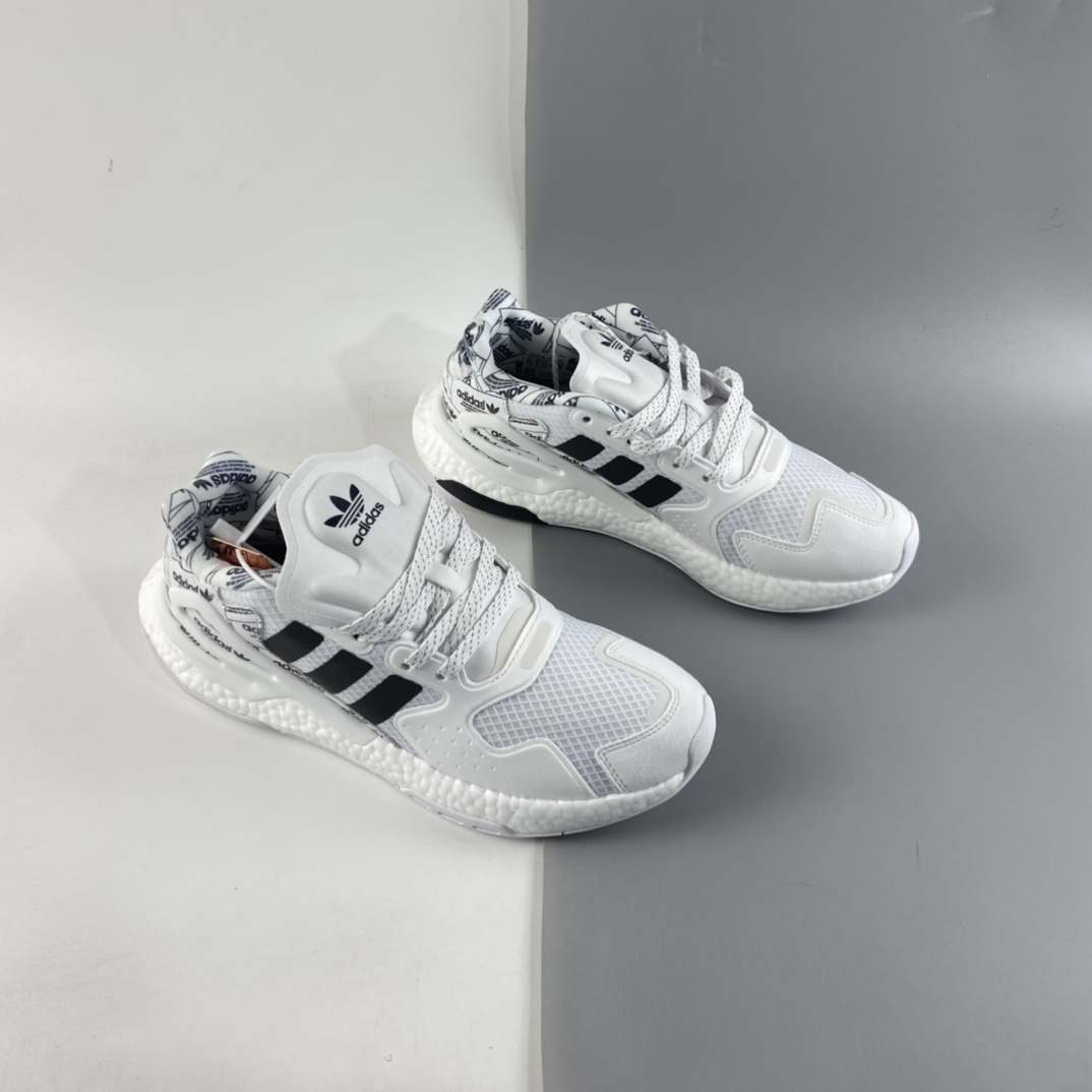 P220   Ad Originals 2020 Day Jogger Boost 三叶草2020版慢跑者系列高弹复古休闲运动跑鞋FY3022