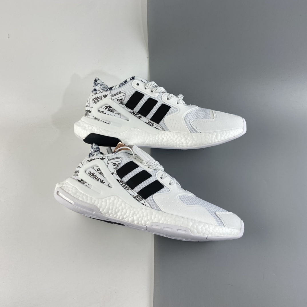 P220   Ad Originals 2020 Day Jogger Boost 三叶草2020版慢跑者系列高弹复古休闲运动跑鞋FY3022