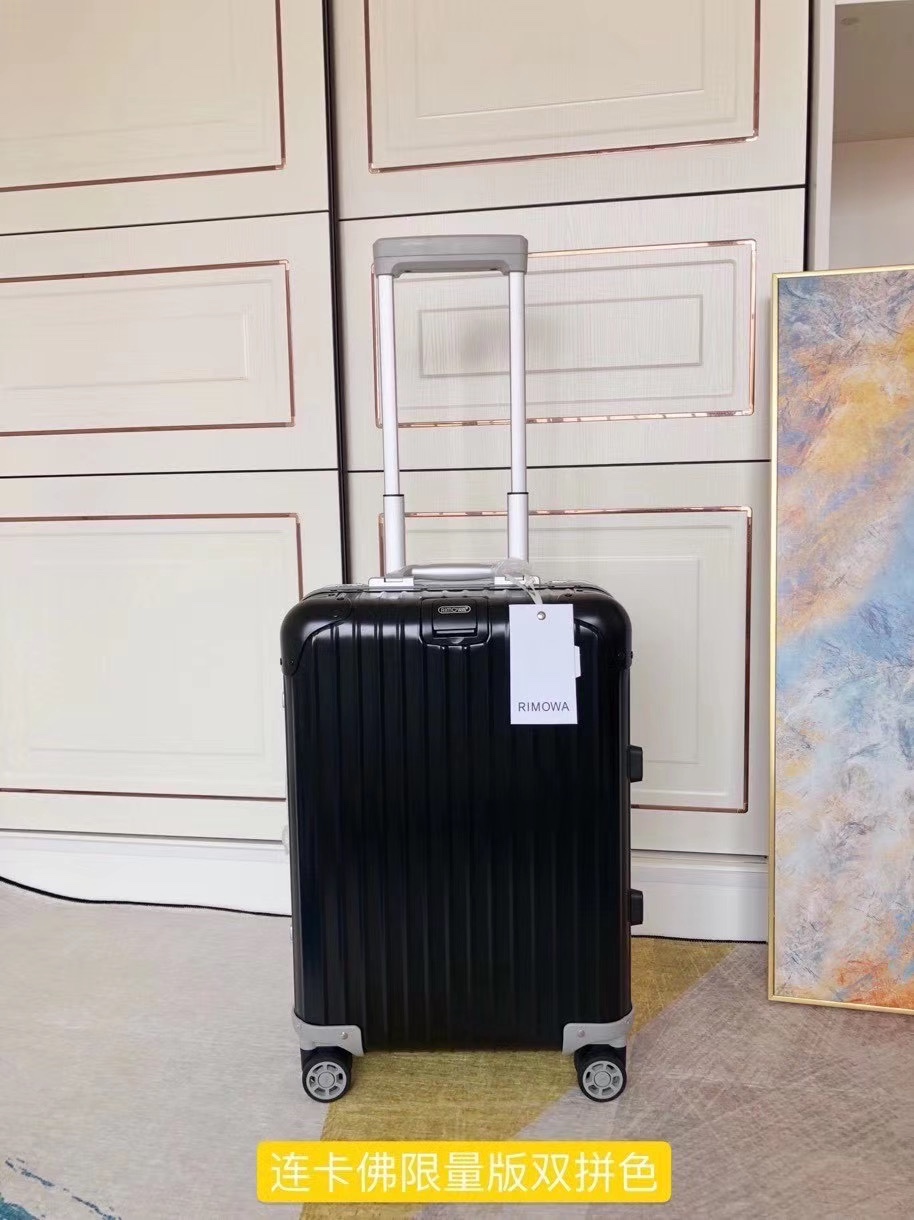 🔥¡Yuan! ¡Edición limitada Rimowa Lane Crawford de aluminio multicolor de 20 pulgadas!