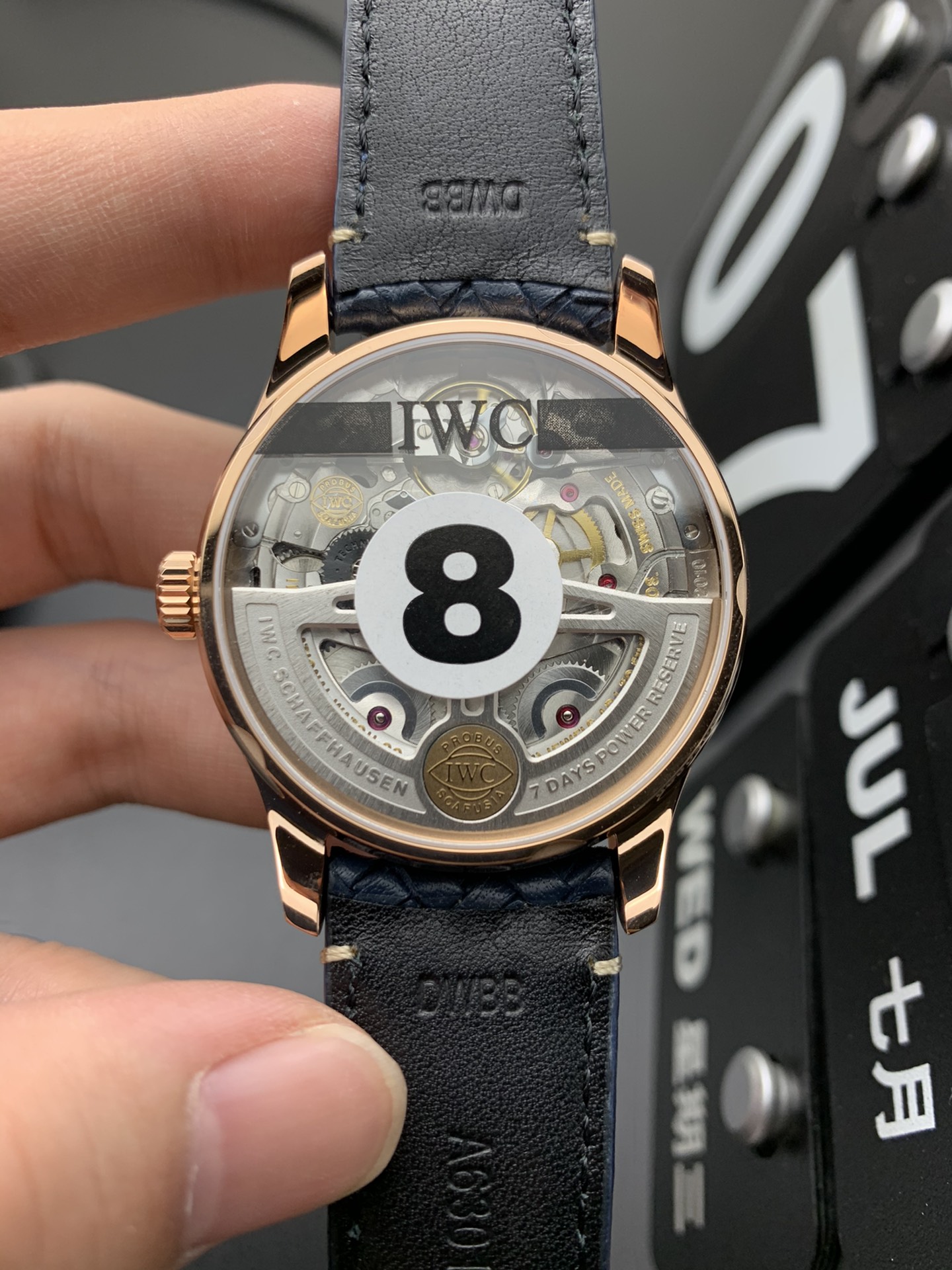 IWC YL 编织带葡七