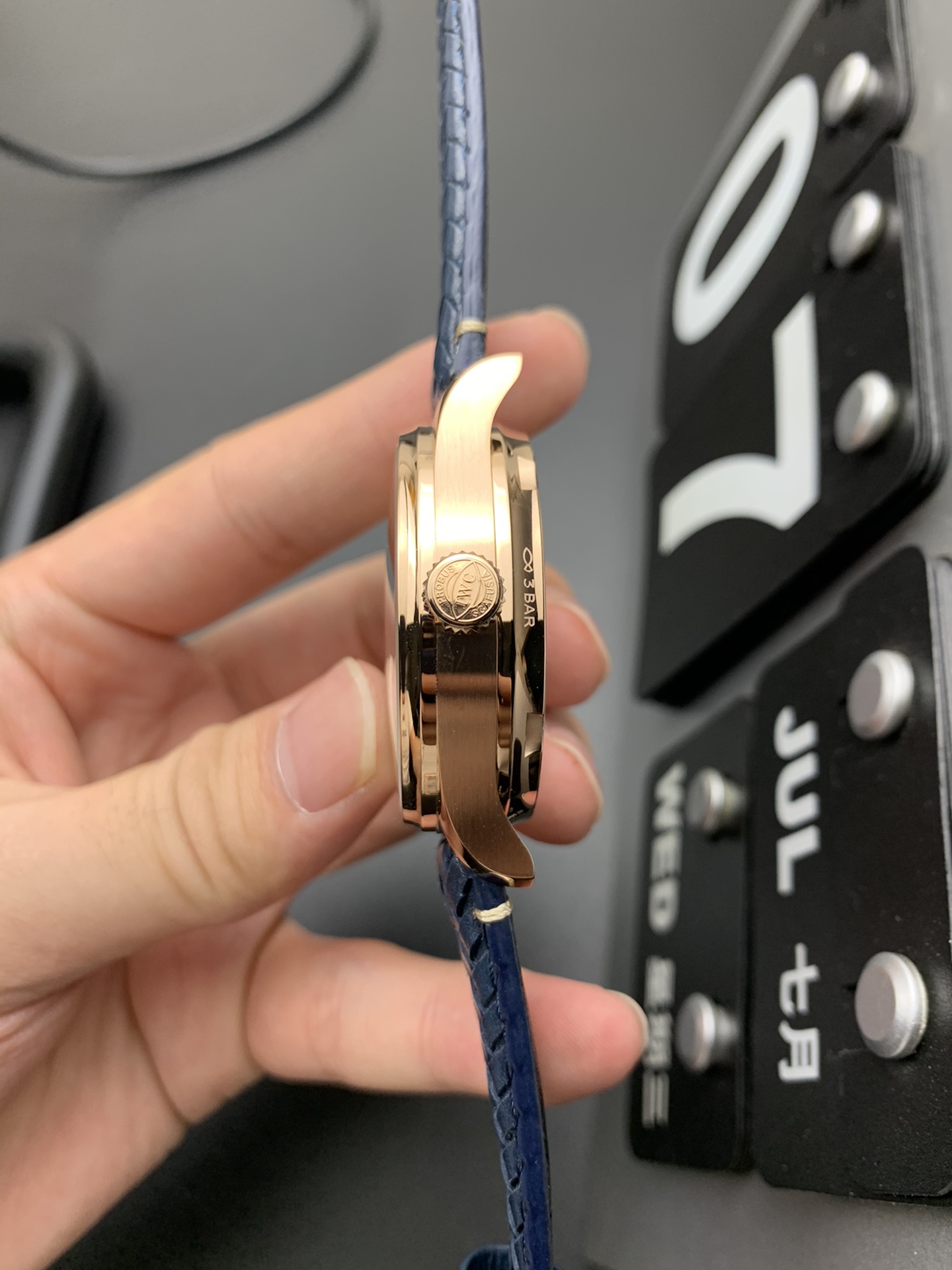 IWC YL 编织带葡七