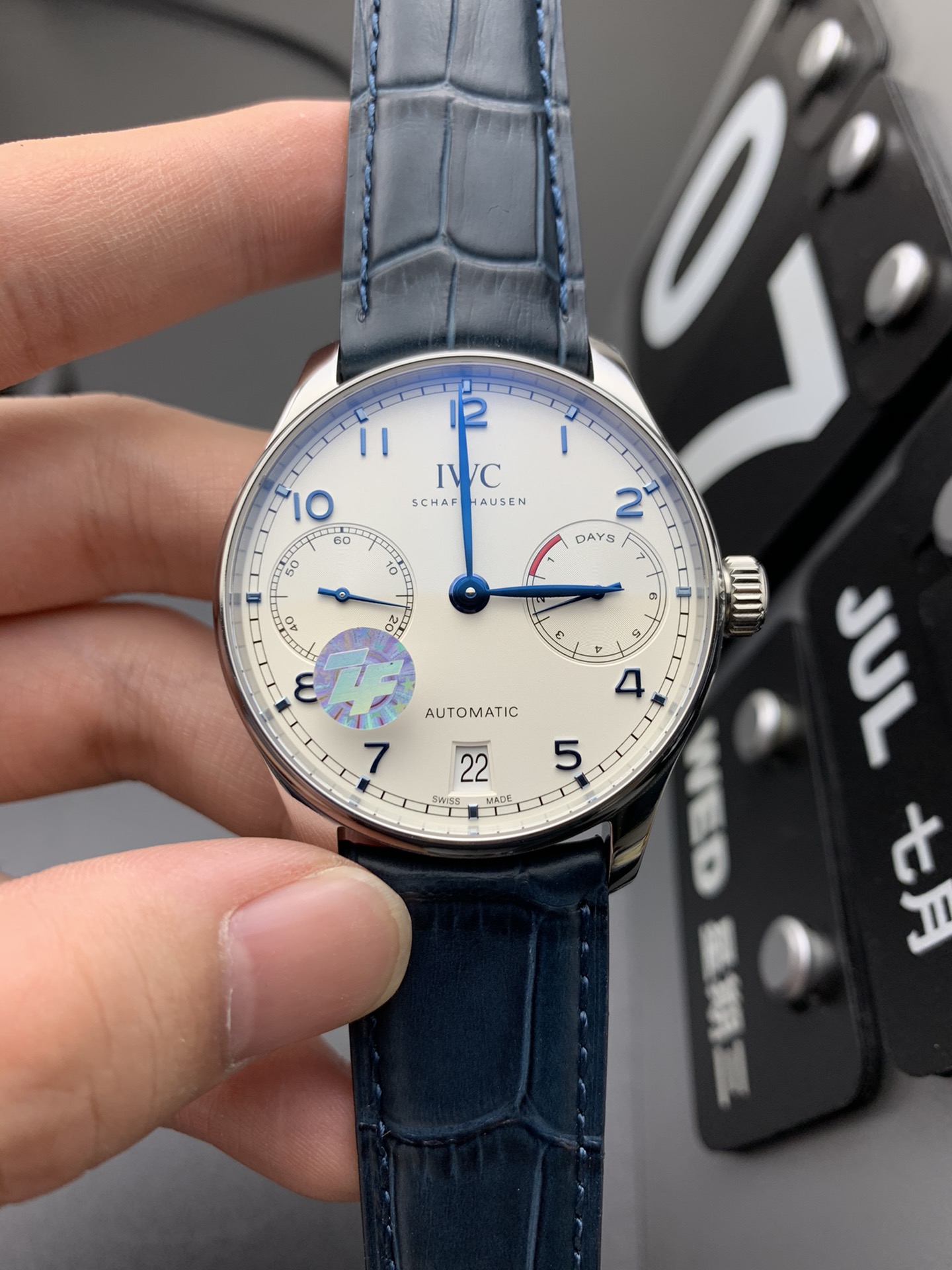 IWC 白面蓝针葡七
