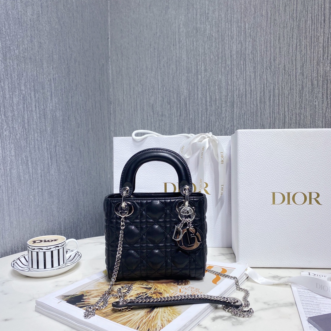 Dior Bags Handbags Wholesale China
 Gold Sewing Sheepskin Lady Chains