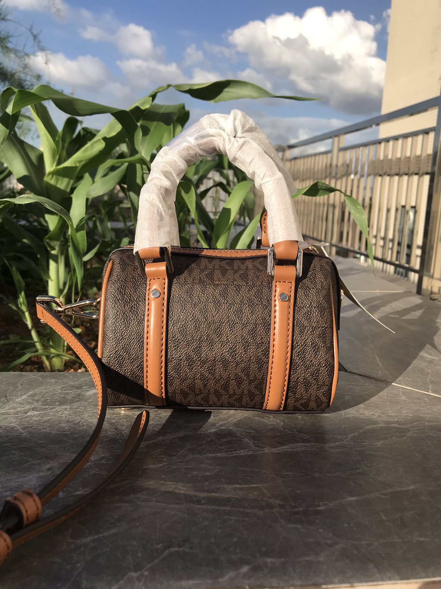 Michael Kors MK 新款Bedford Legacy迷你手提斜挎波士顿包