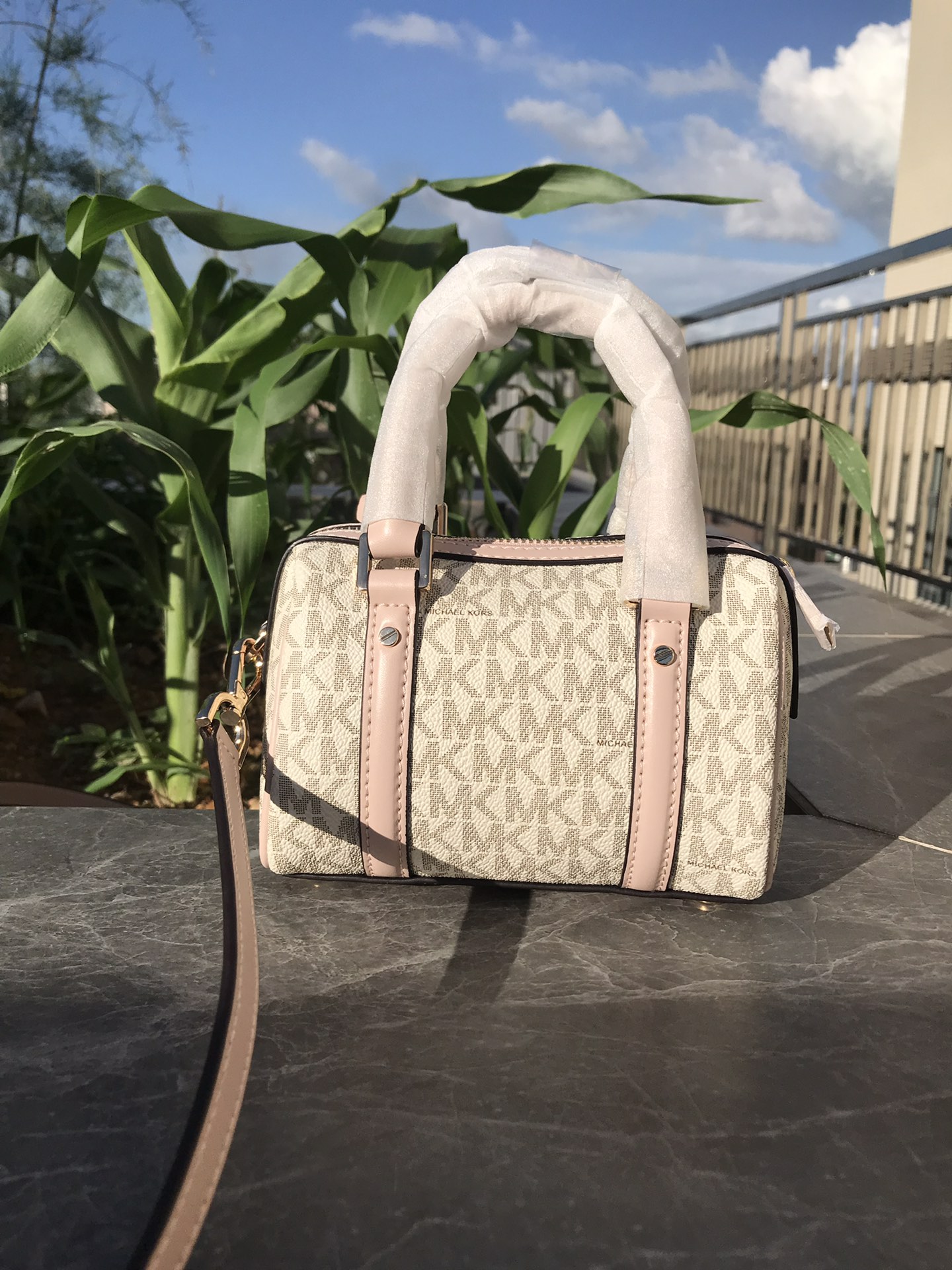 Michael Kors MK 新款Bedford Legacy迷你手提斜挎波士顿包