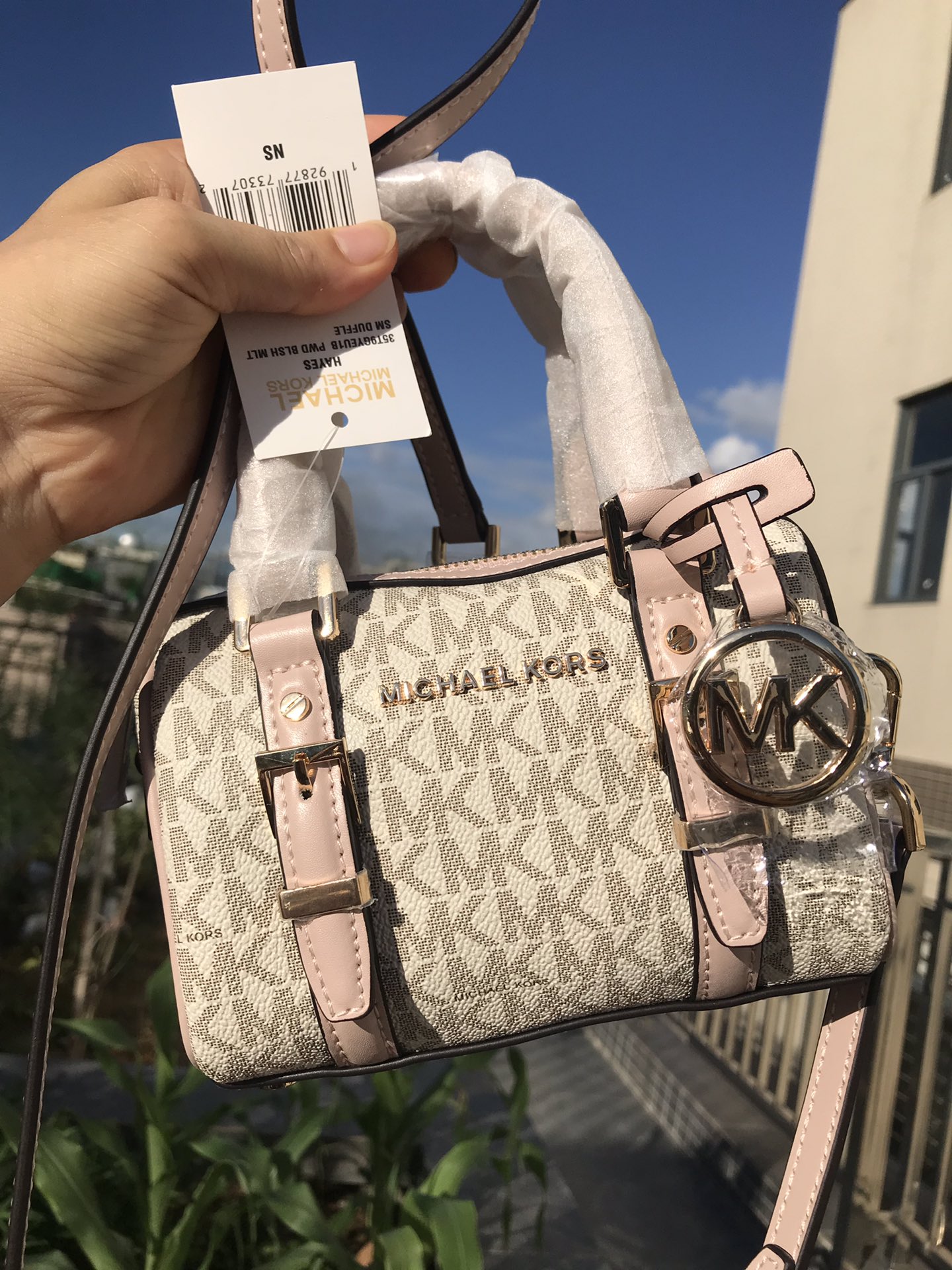 Michael Kors MK 新款Bedford Legacy迷你手提斜挎波士顿包