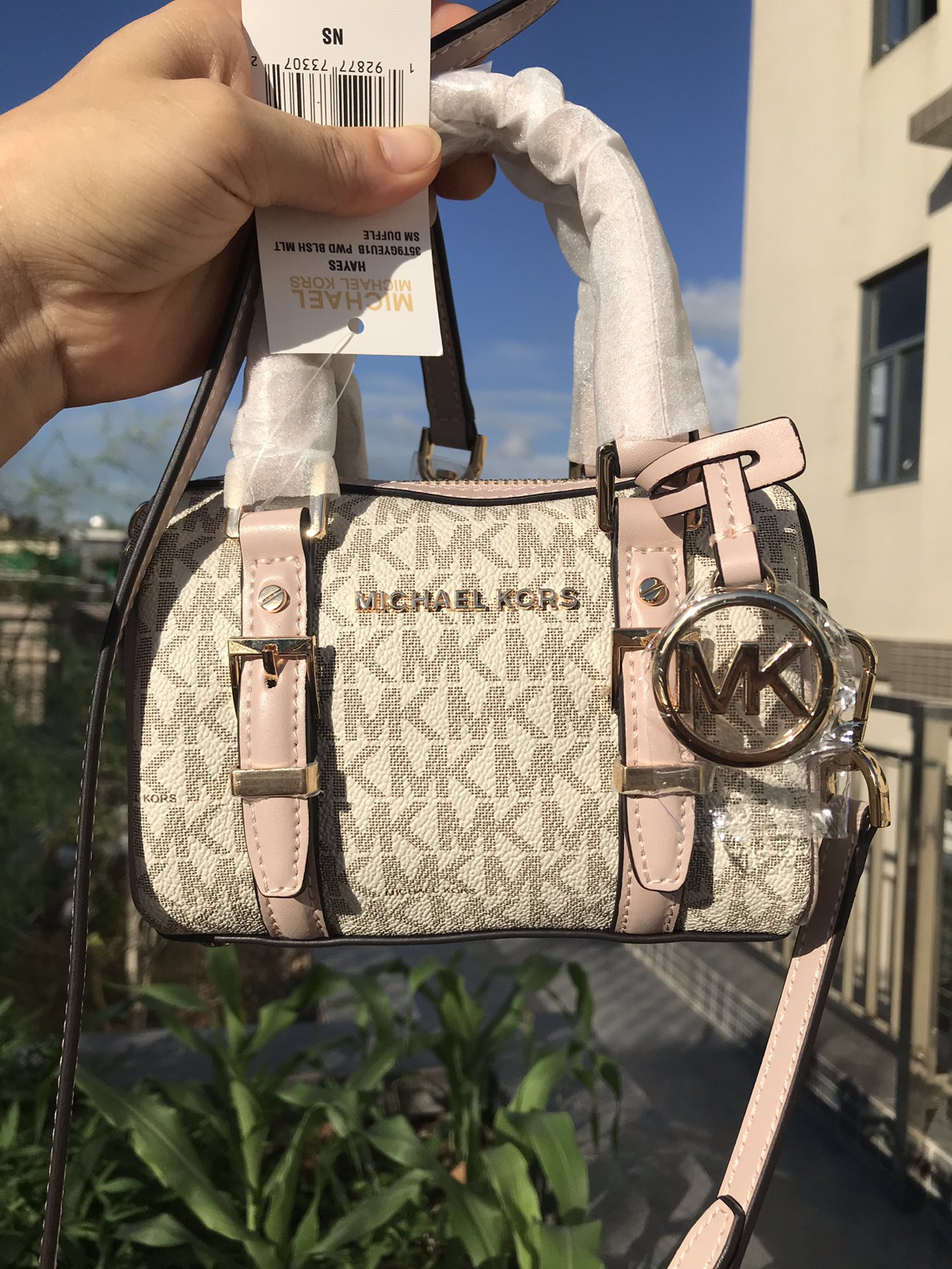 Michael Kors MK 新款Bedford Legacy迷你手提斜挎波士顿包
