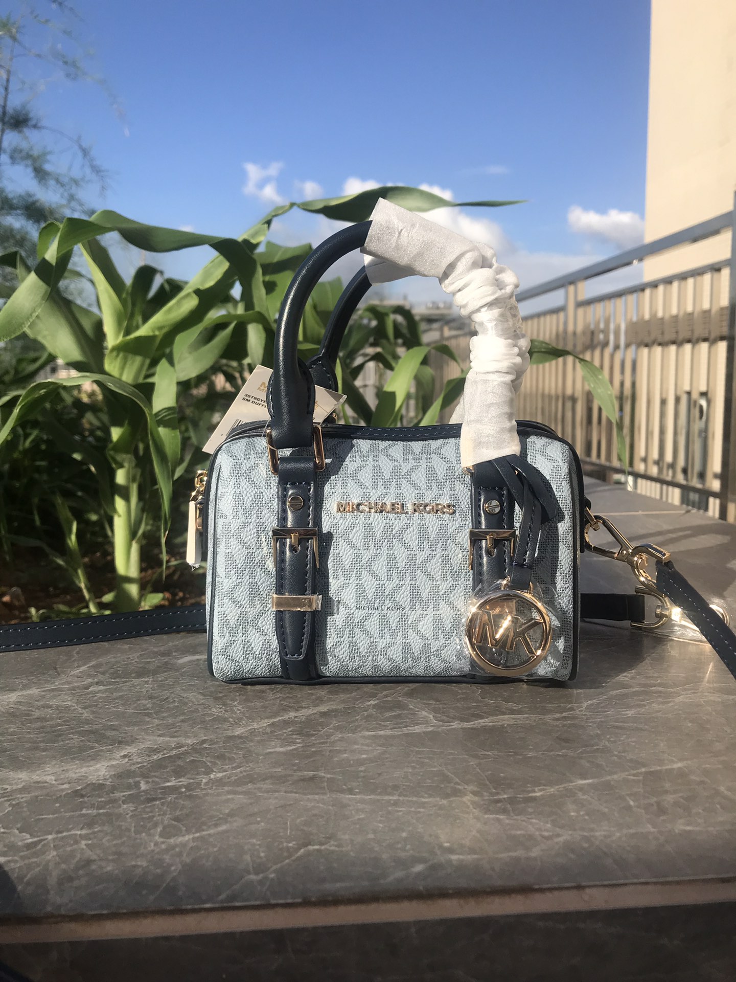 Michael Kors MK 新款Bedford Legacy迷你手提斜挎波士顿包