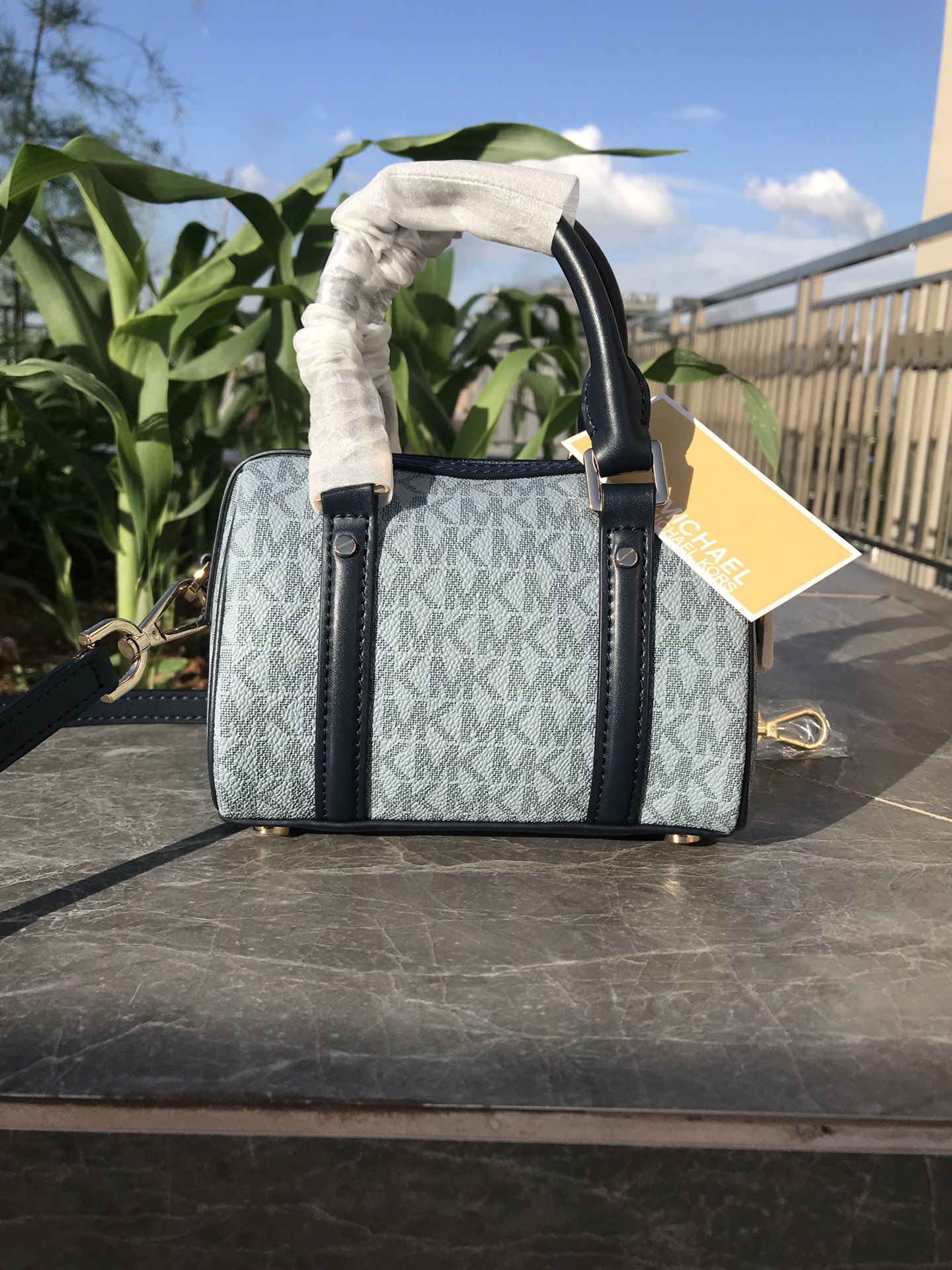 Michael Kors MK 新款Bedford Legacy迷你手提斜挎波士顿包