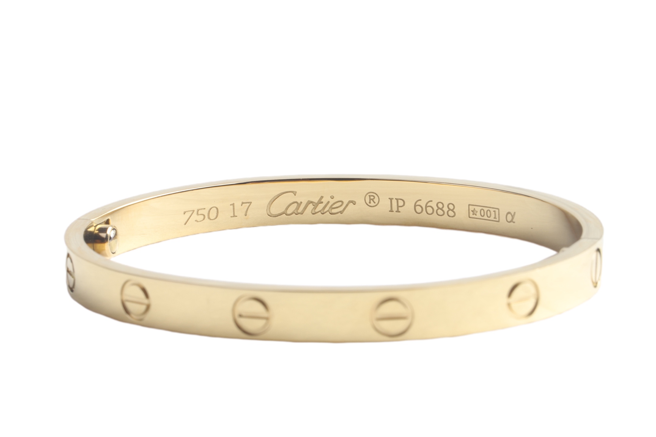 Cartier Cartier卡地亚 LOVE系列 螺钉手镯