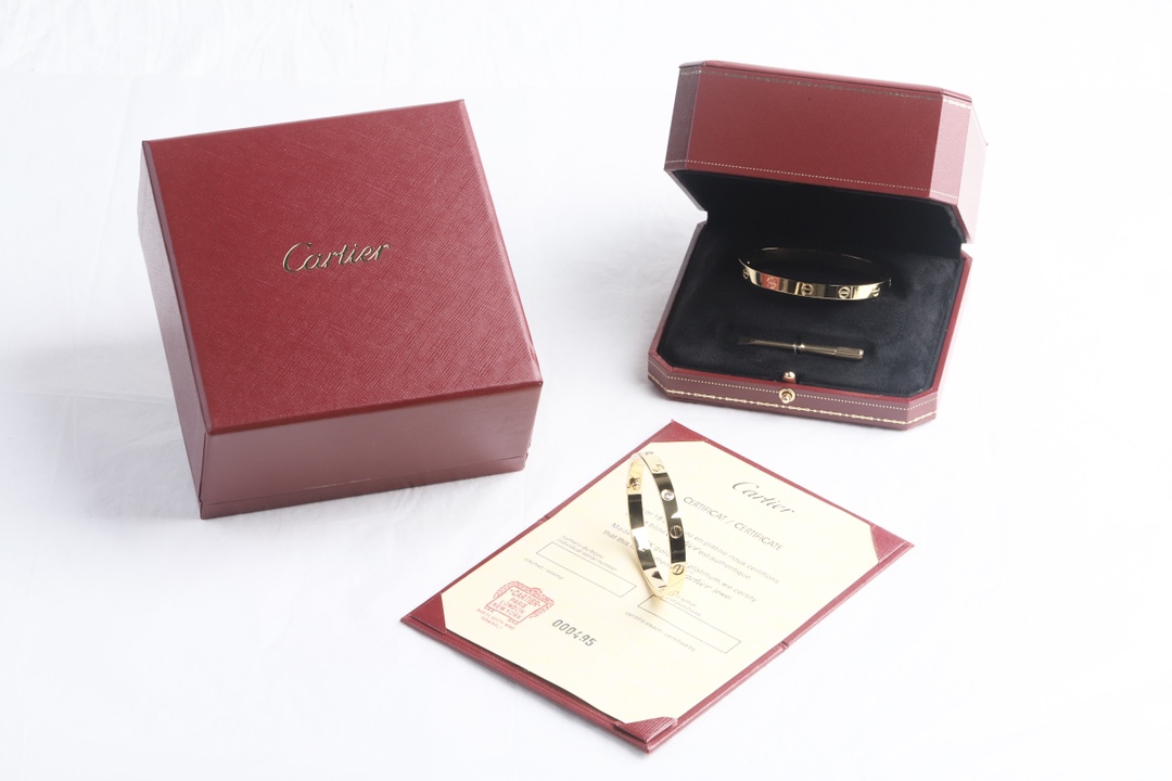 Cartier Cartier卡地亚 LOVE系列 螺钉手镯