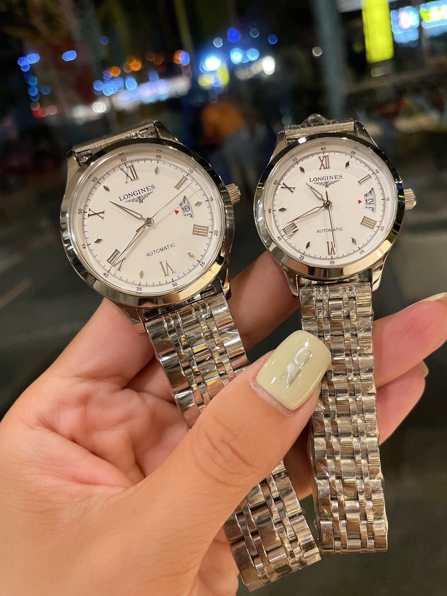 [LONGINES Watches]9527 steel stripLongines latest couple