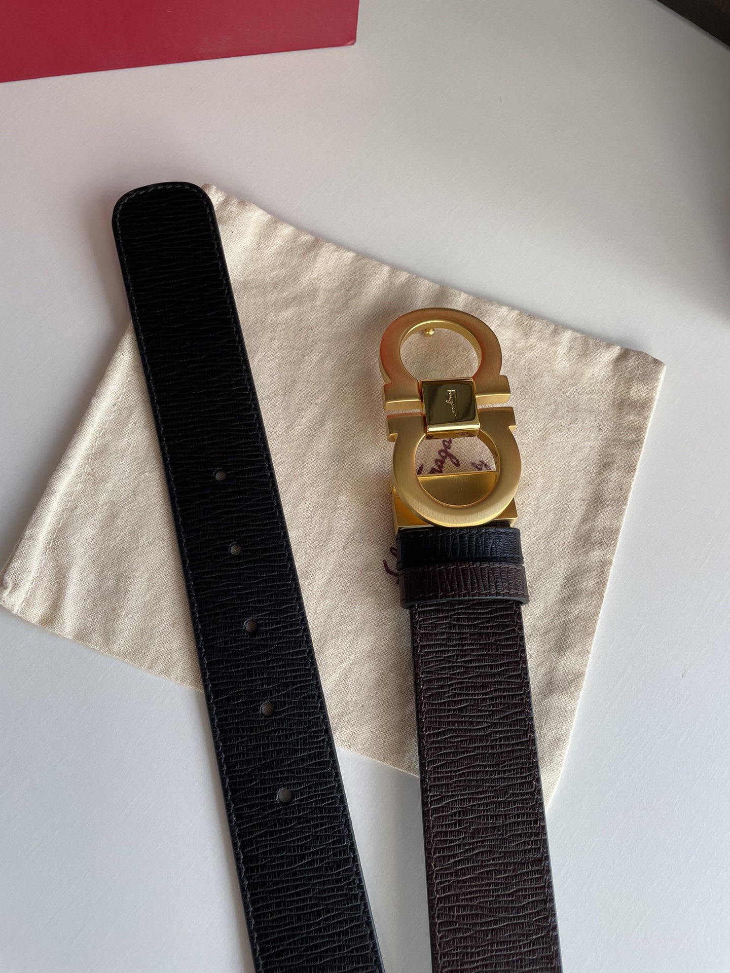 Ferragamo Luxury Atelier Designer Belt Accessories Ref.815147AF 7