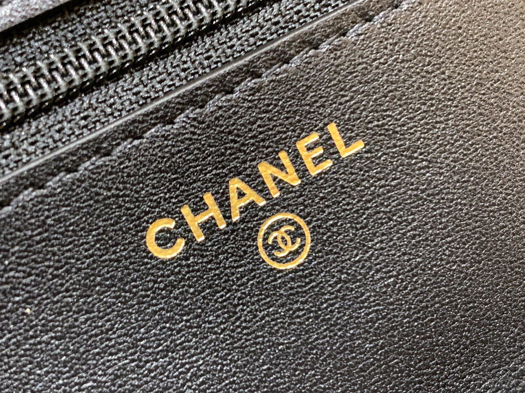 Chanel 2021早秋高级手工坊系列小金珠系列发财包 AP2289黑色