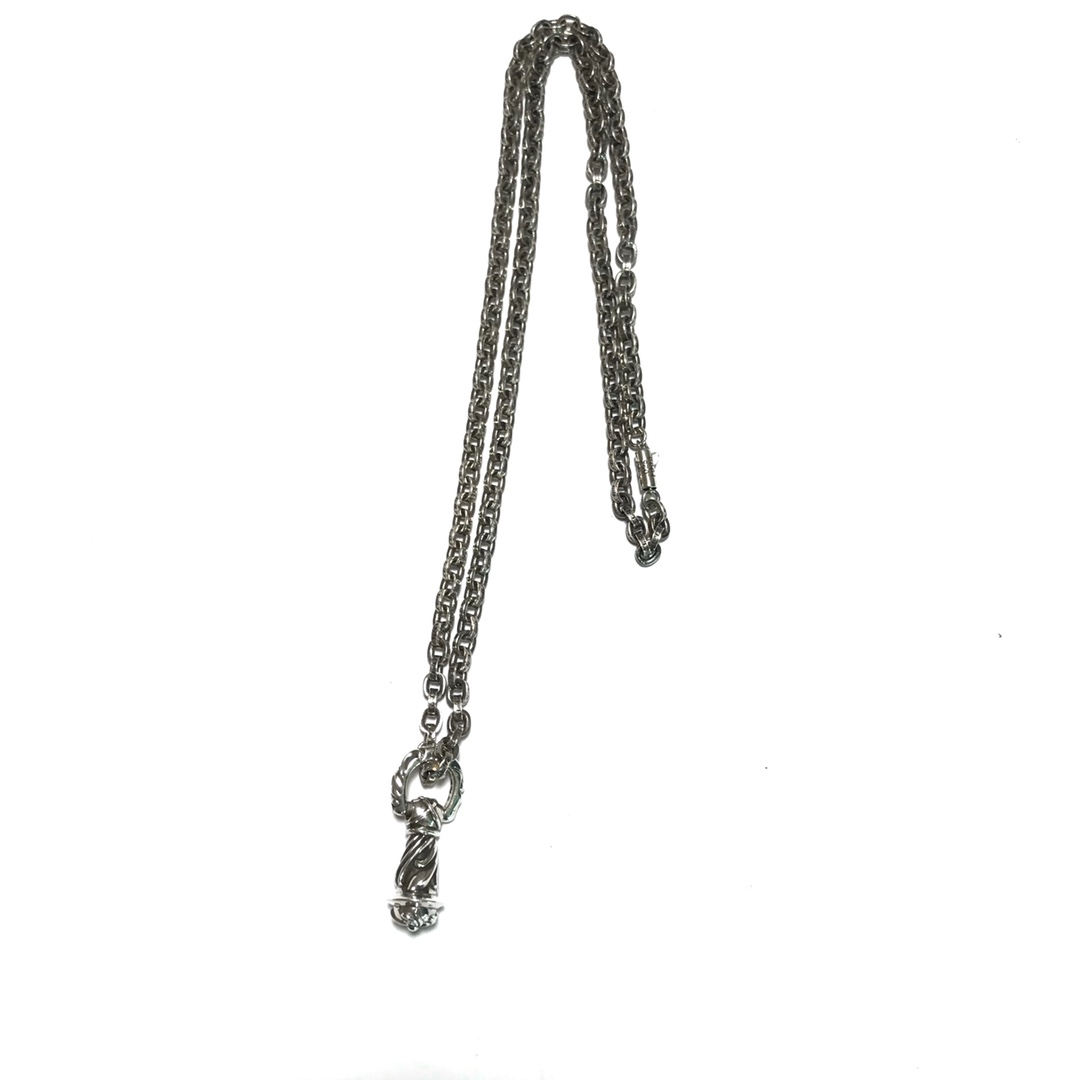 Chrome Hearts 新品上架𝗖𝗵𝗿𝗼𝗺𝗲 𝗛𝗲𝗮𝗿𝘁𝘀 克罗心十字螺纹杵项链