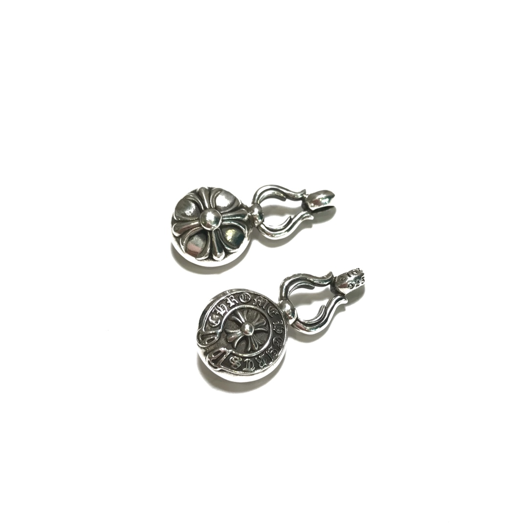 Chrome Hearts 新品上架𝐂𝐡𝐫𝐨𝐦𝐞 𝐡𝐞𝐚𝐫𝐭𝐬 克罗心小号十字马蹄葫芦项链
