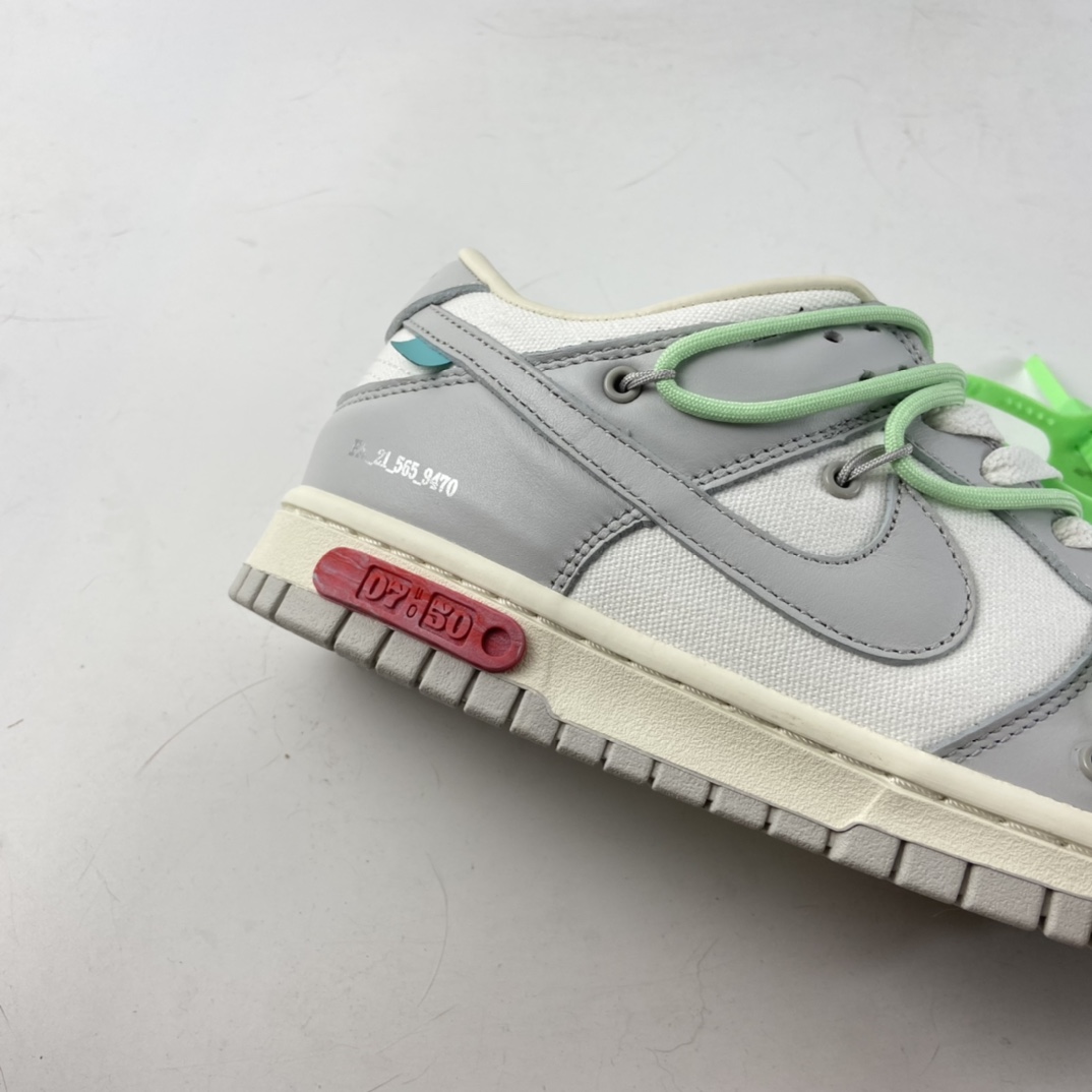P380 Off-White x Nike SB Dunk Low”The 50”扣篮系列低帮经典百搭休闲运动板鞋 DM1602-108