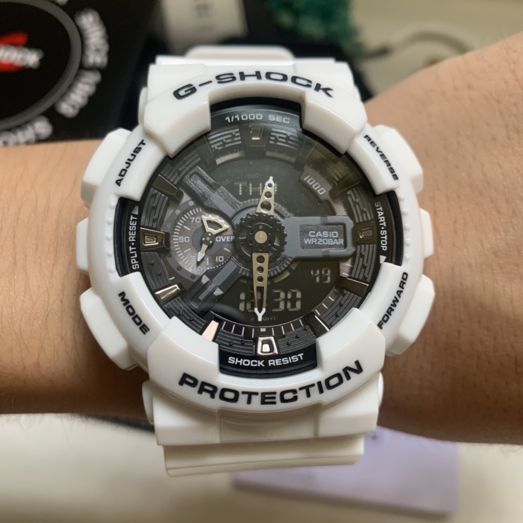 Casio generación envío gratis serie ga-110 Oreo fotos reales